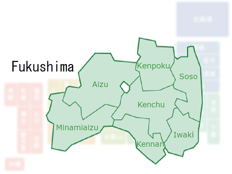Fukushima map